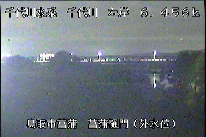 菖蒲排水樋門(外水位)
