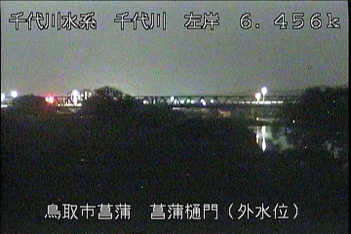 菖蒲排水樋門(外水位)