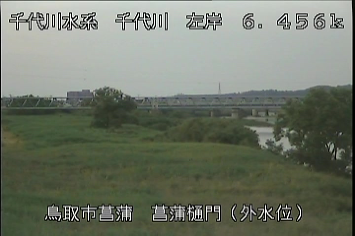菖蒲排水樋門(外水位)