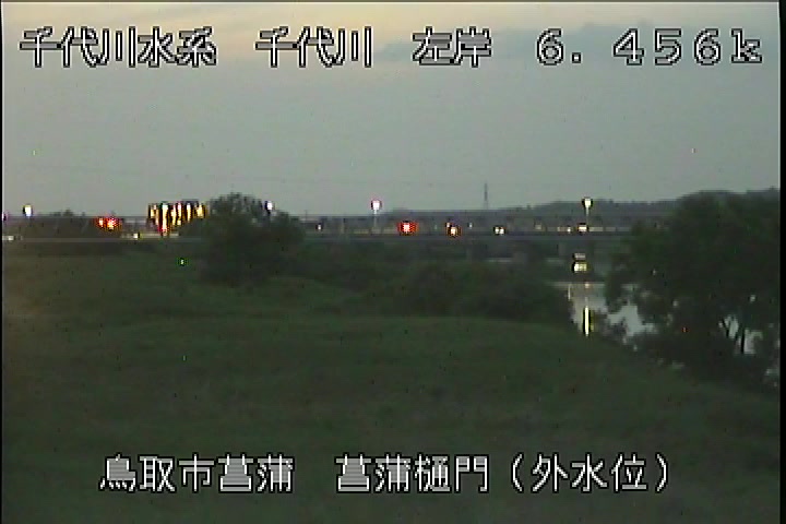菖蒲排水樋門(外水位)