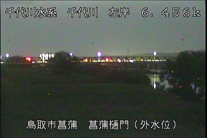 菖蒲排水樋門(外水位)