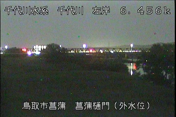菖蒲排水樋門(外水位)