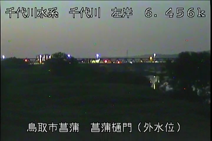 菖蒲排水樋門(外水位)