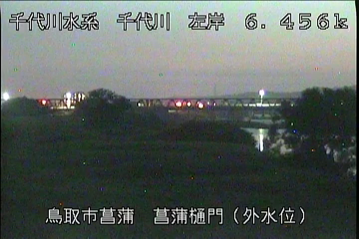 菖蒲排水樋門(外水位)