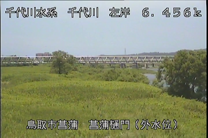菖蒲排水樋門(外水位)