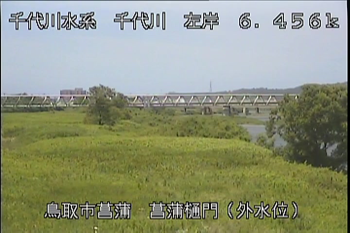 菖蒲排水樋門(外水位)