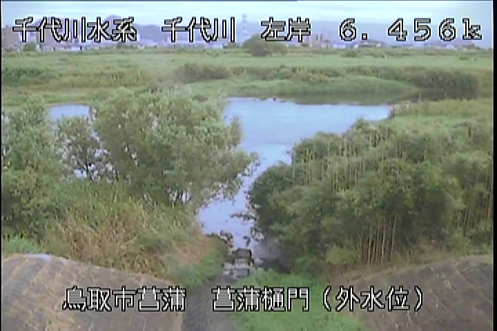 菖蒲排水樋門(外水位)