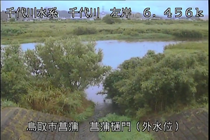 菖蒲排水樋門(外水位)