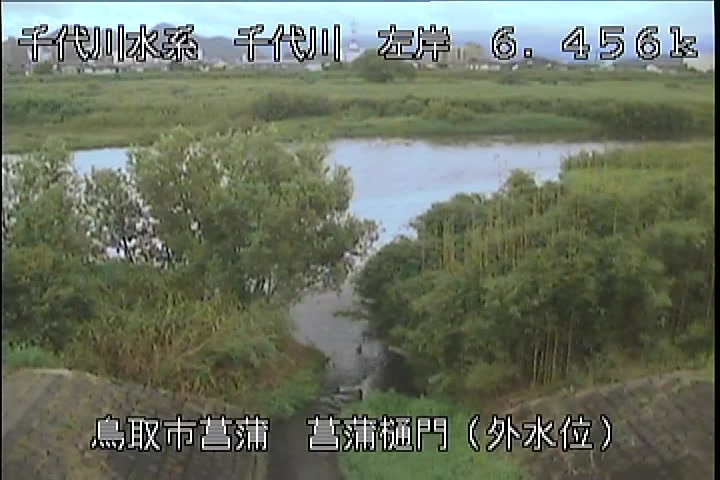 菖蒲排水樋門(外水位)