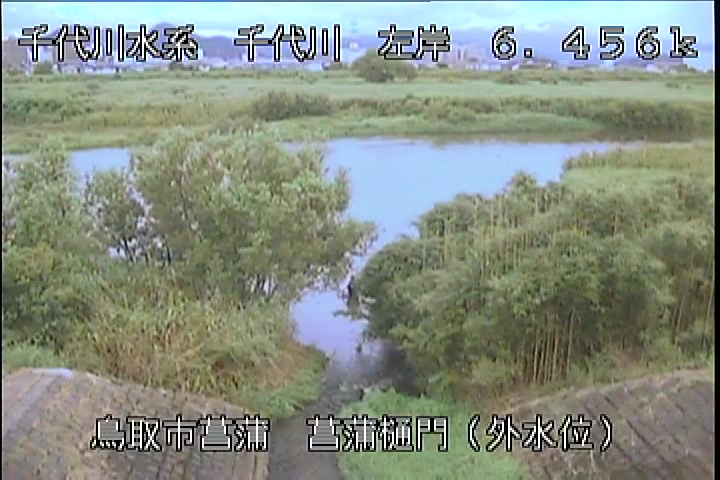 菖蒲排水樋門(外水位)
