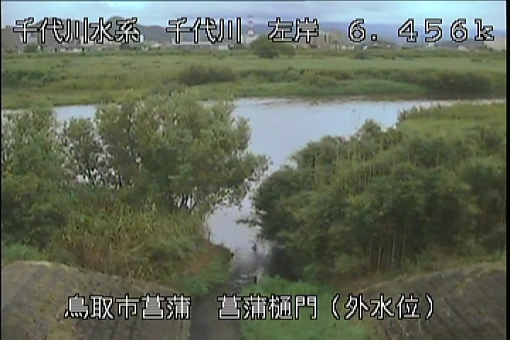 菖蒲排水樋門(外水位)