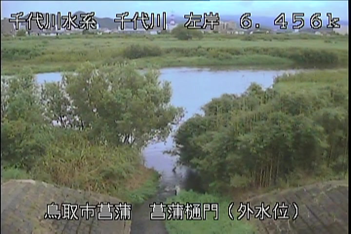菖蒲排水樋門(外水位)