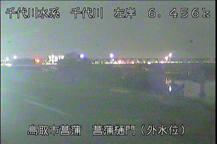 菖蒲排水樋門(外水位)