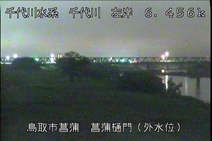 菖蒲排水樋門(外水位)