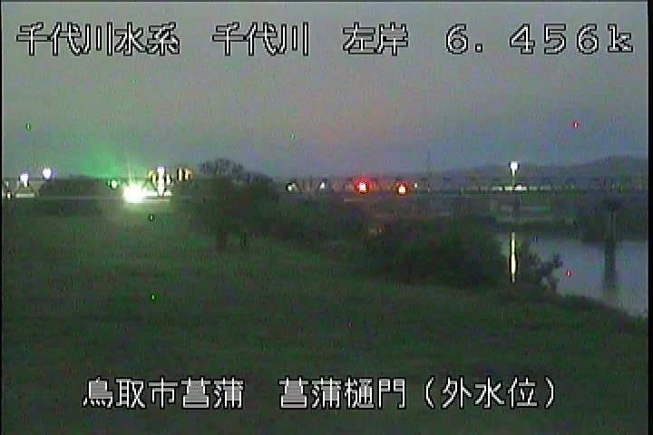 菖蒲排水樋門(外水位)