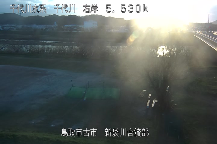 新袋川合流部