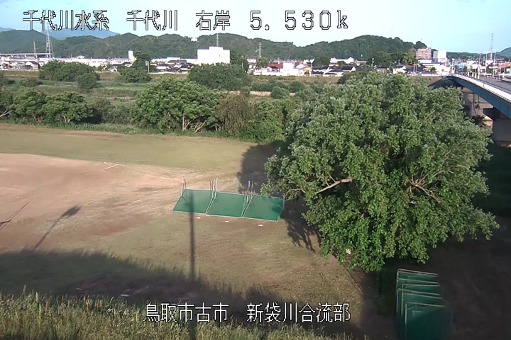 新袋川合流部
