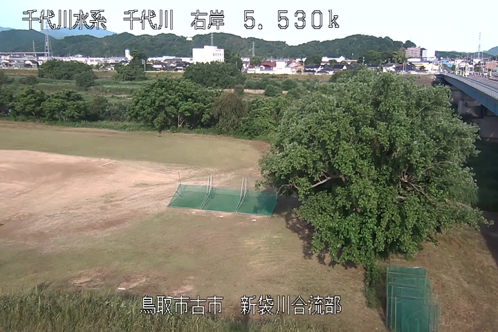 新袋川合流部