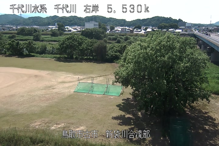 新袋川合流部