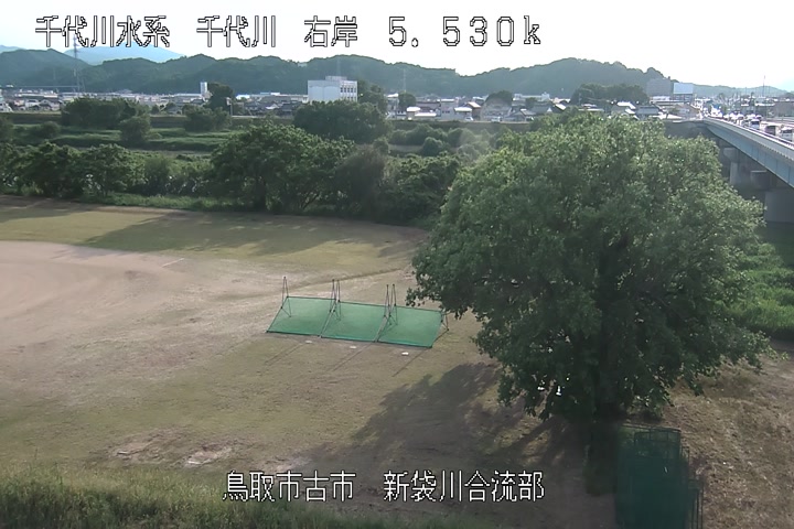 新袋川合流部
