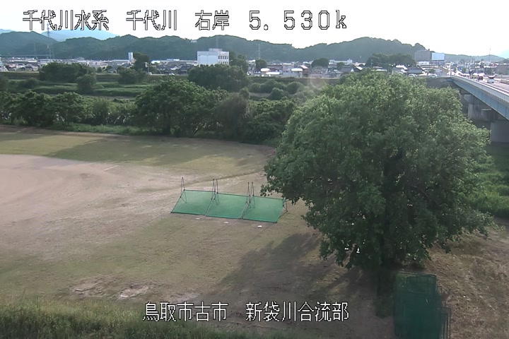 新袋川合流部