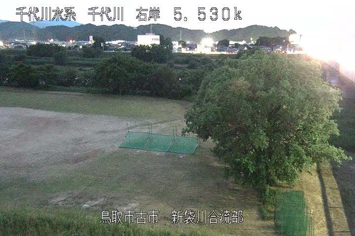 新袋川合流部