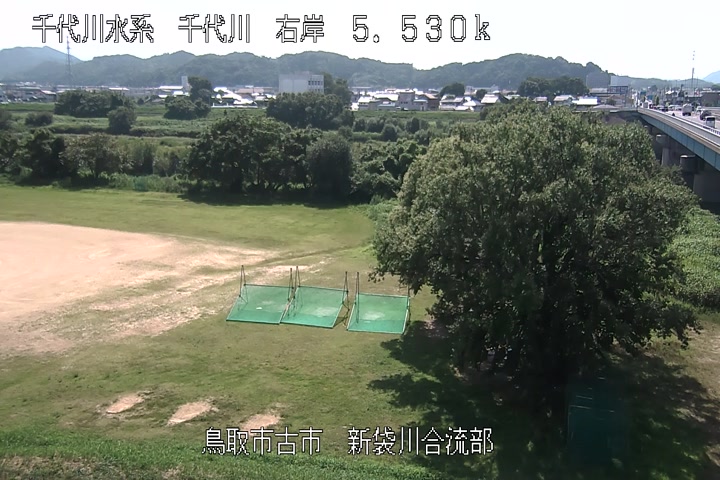 新袋川合流部