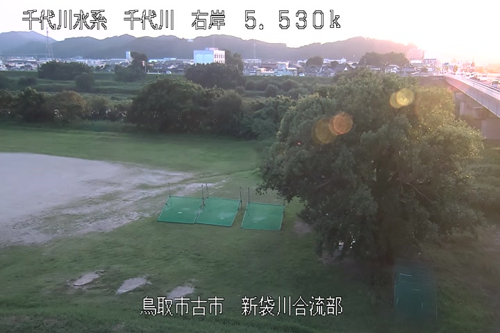 新袋川合流部
