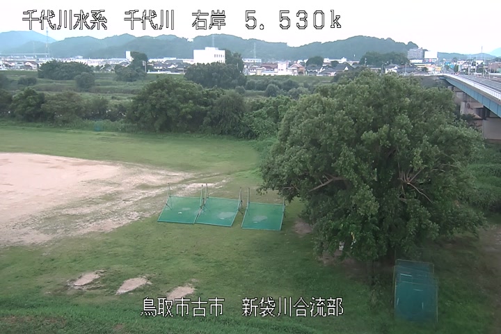 新袋川合流部