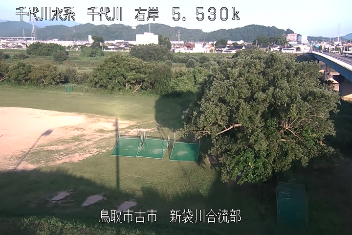 新袋川合流部