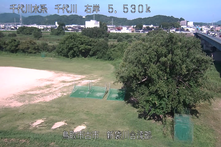 新袋川合流部