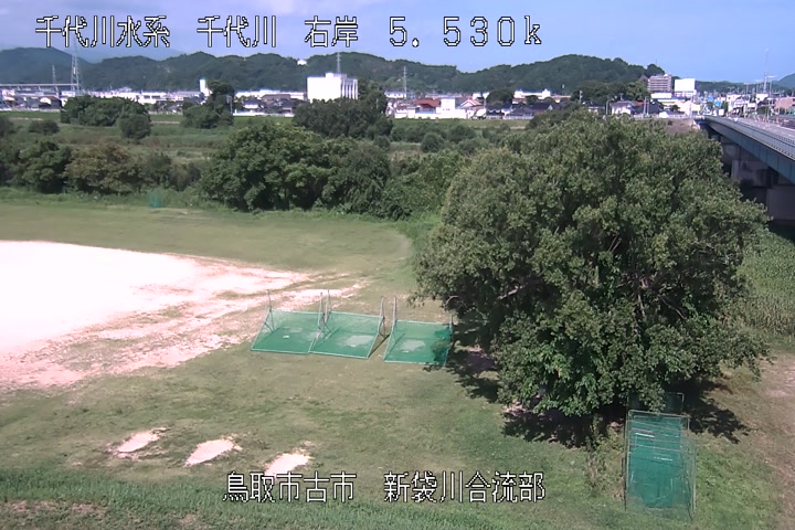 新袋川合流部