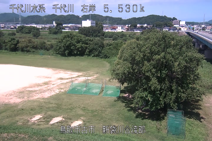新袋川合流部
