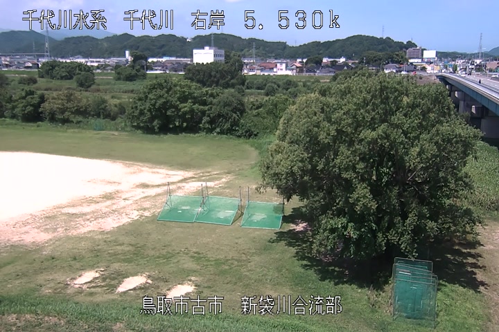 新袋川合流部