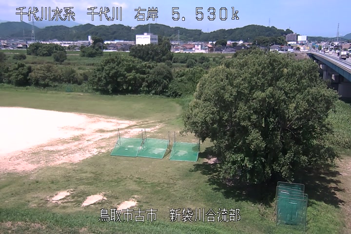 新袋川合流部