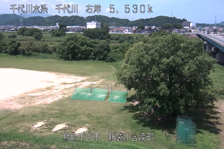 新袋川合流部