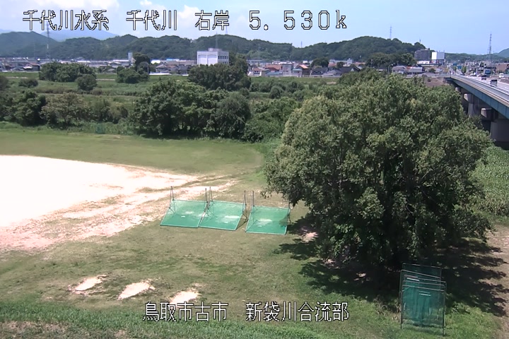 新袋川合流部