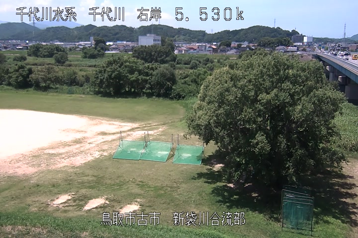 新袋川合流部