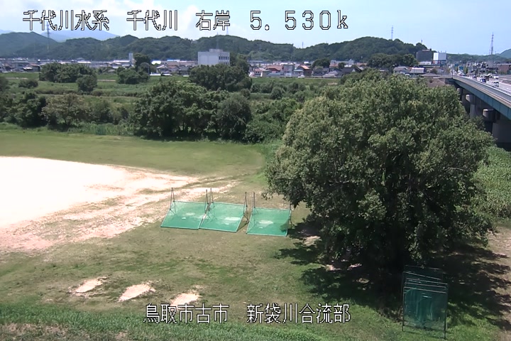新袋川合流部