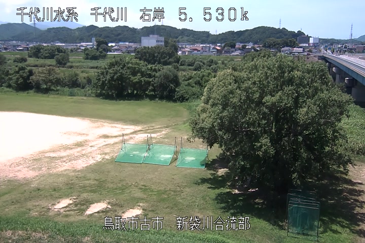 新袋川合流部