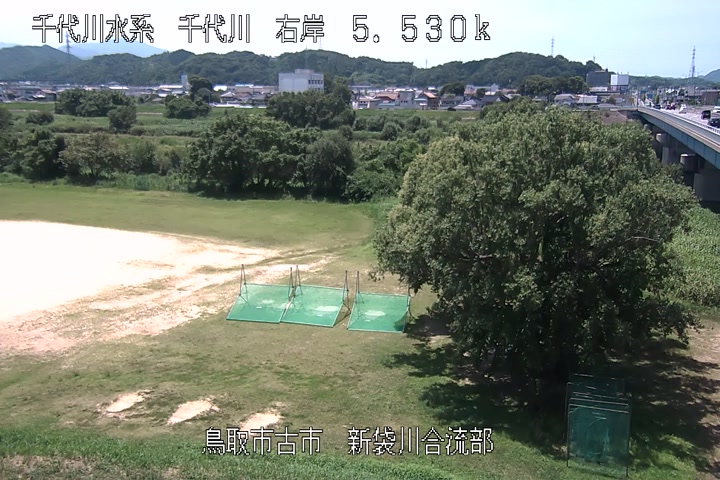 新袋川合流部