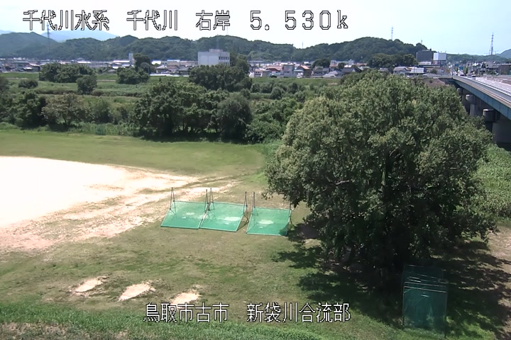 新袋川合流部