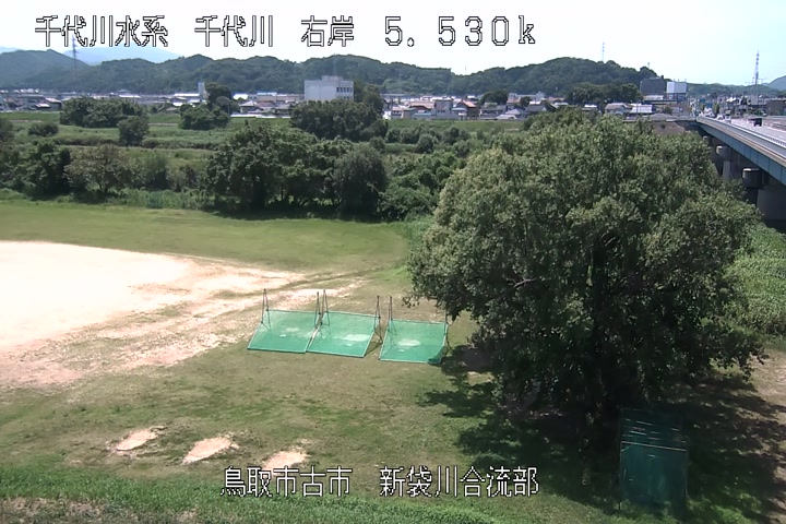新袋川合流部