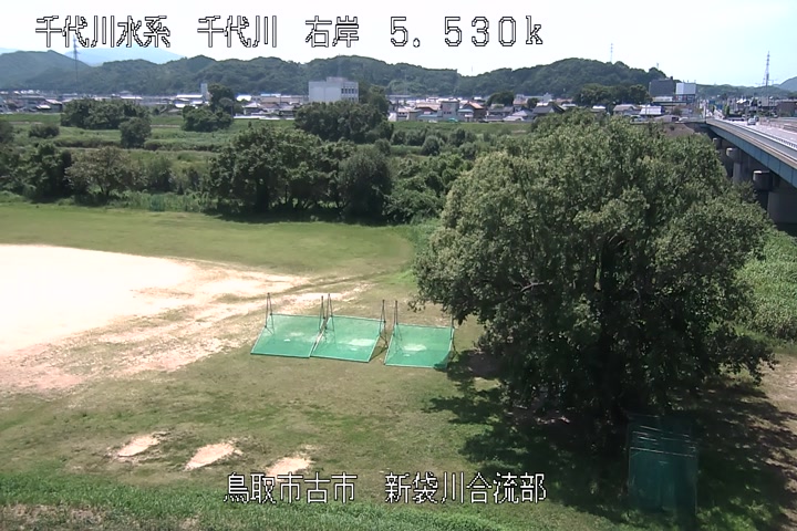 新袋川合流部
