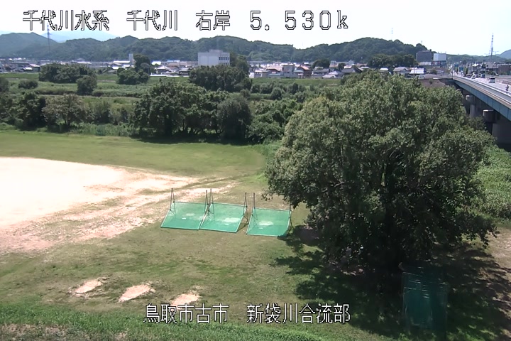新袋川合流部