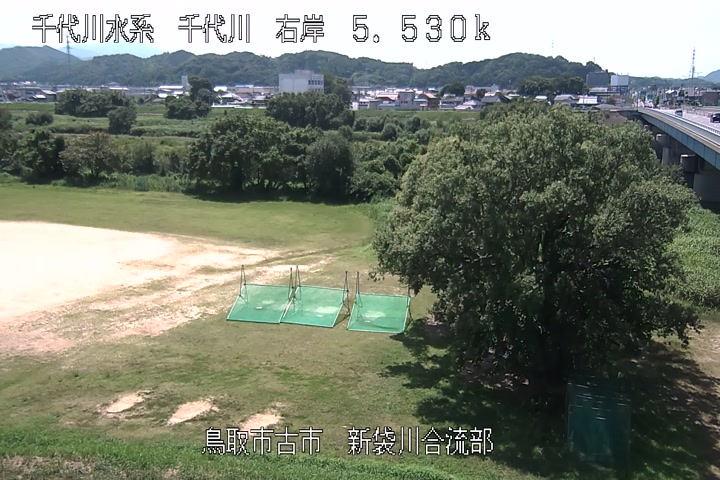 新袋川合流部