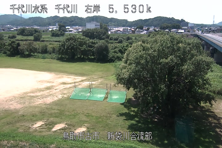 新袋川合流部