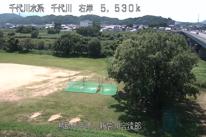 新袋川合流部