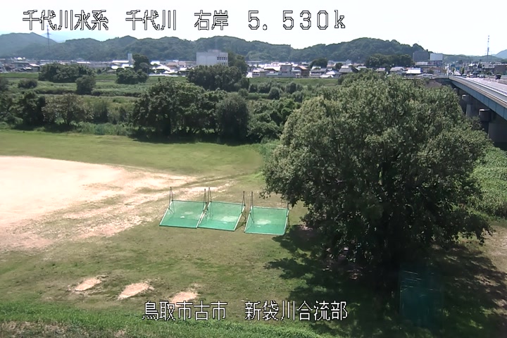 新袋川合流部