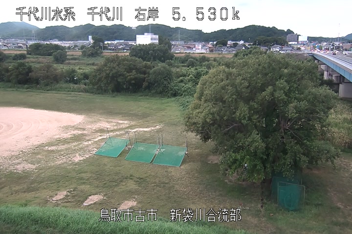 新袋川合流部